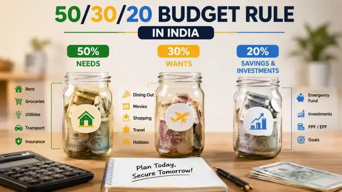 50/30/20 Budget Rule in India: How to Save and Invest Your Salary